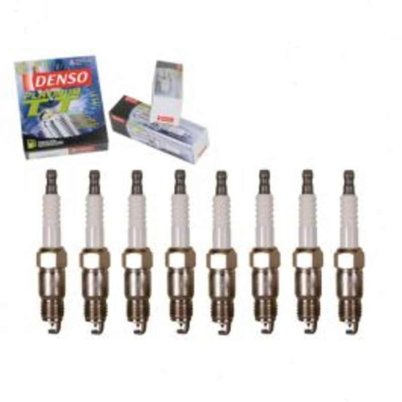 8 pc DENSO Platinum TT Spark Plugs for 1971-1986 Chevrolet C20 Suburban 5.0L 5.7L V8