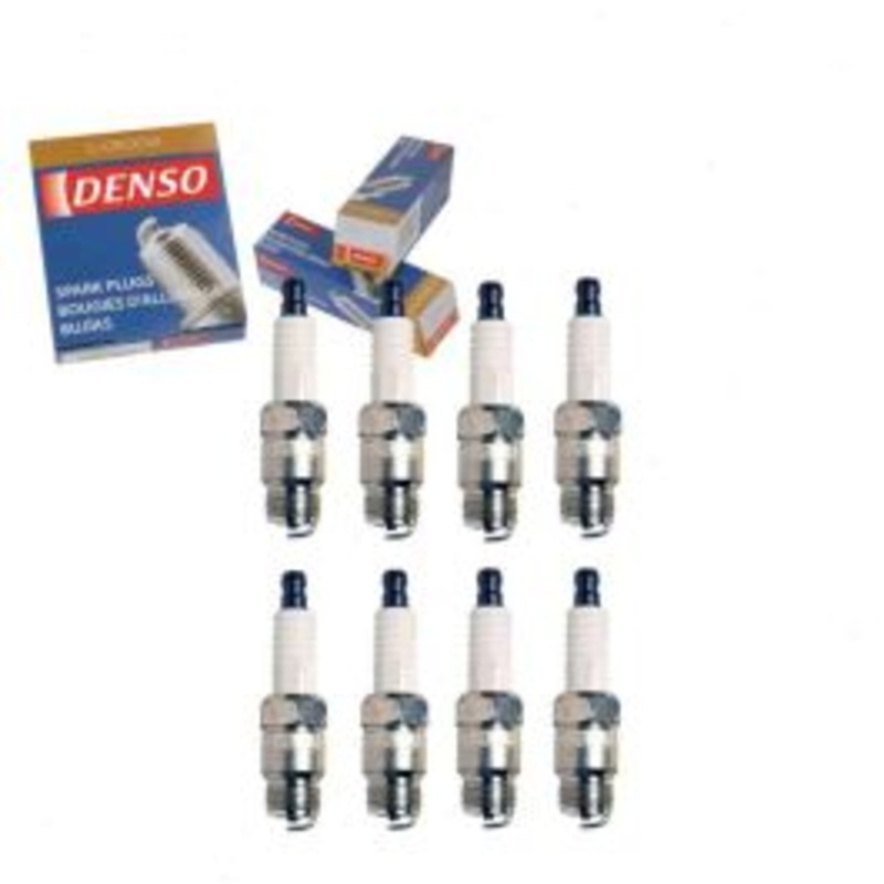 8 pc DENSO Standard U-Groove Spark Plugs for 1972-1974 GMC K25 K2500 Pickup 5.7L 7.4L V8
