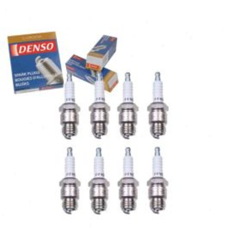 8 pc DENSO Standard U-Groove Spark Plugs for 1974 Ford M-450 5.9L V8