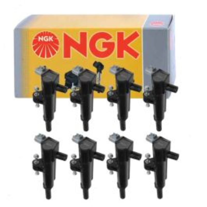 8 pc NGK Ignition Coils for 2008-2009 Dodge Durango 4.7L V8