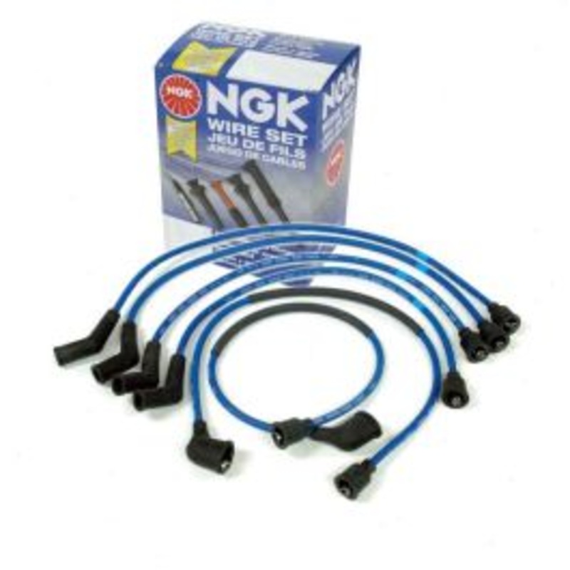 NGK Spark Plug Wire Set for 1970-1972 Mazda R100 1.1L R2