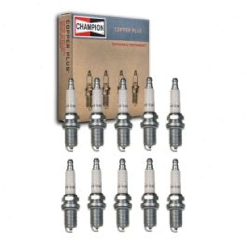 10 pc Champion Copper Plus 988 XC10YC Spark Plugs
