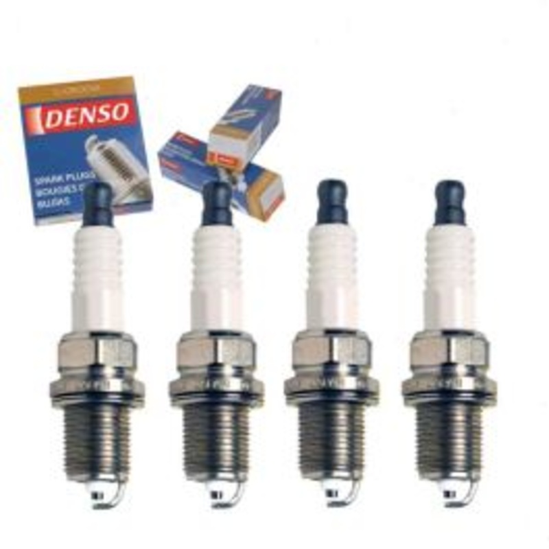 4 pc DENSO Standard U-Groove Spark Plugs for 1993-1997 Geo Prizm 1.6L 1.8L L4