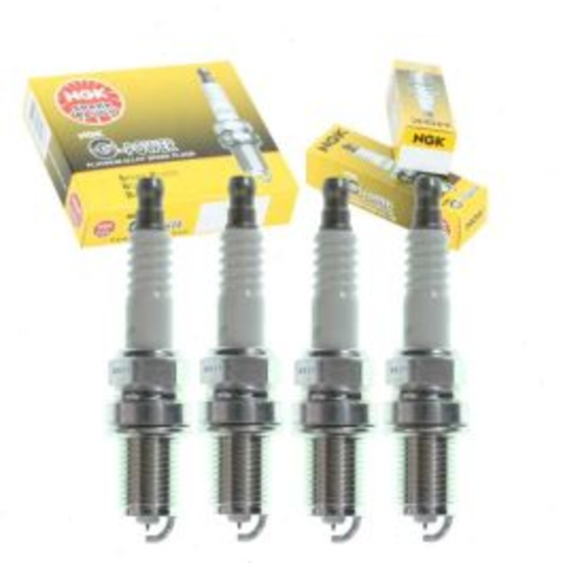 4 pc NGK G-Power Spark Plugs for 1989-1990 Nissan Sentra 1.6L L4