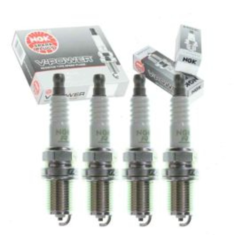 4 pc NGK V-Power Spark Plugs for 1995-1999 Toyota Tercel 1.5L L4
