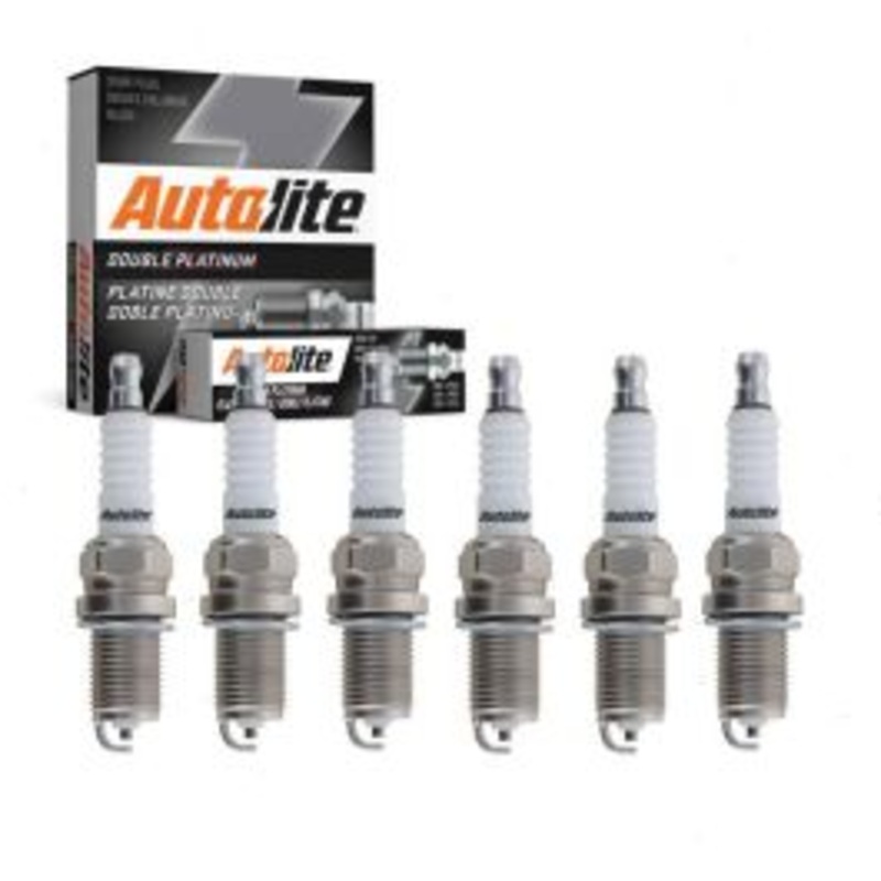 6 pc Autolite Double Platinum Spark Plug for 1997-1998 Mitsubishi Montero