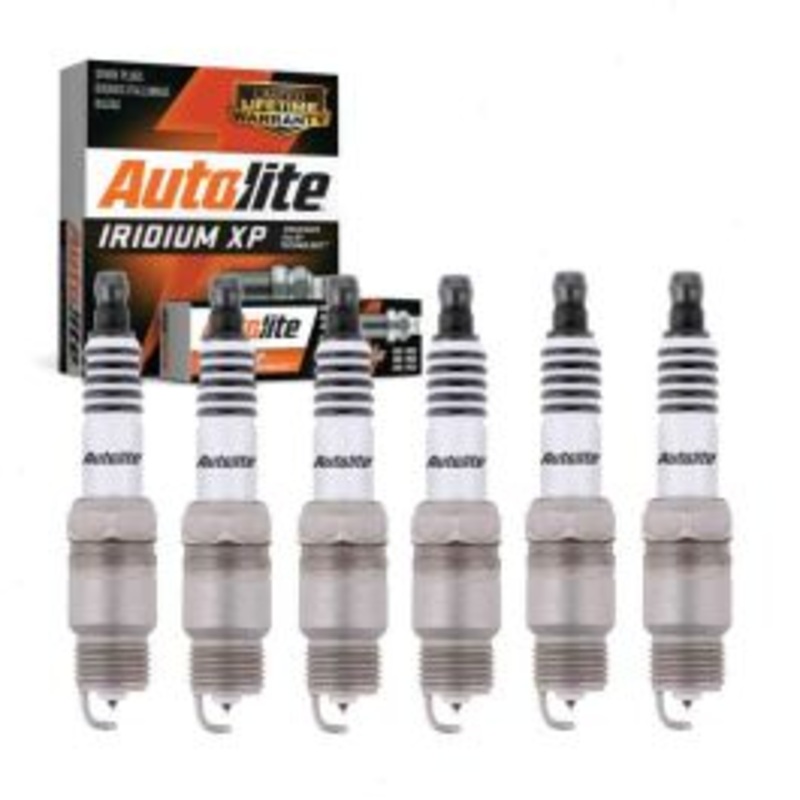 6 pc Autolite Iridium XP Spark Plug for 1987 GMC R2500 4.3L V6