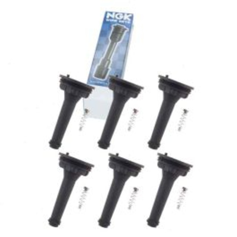 6 pc NGK 58961 Ignition Coil Boots