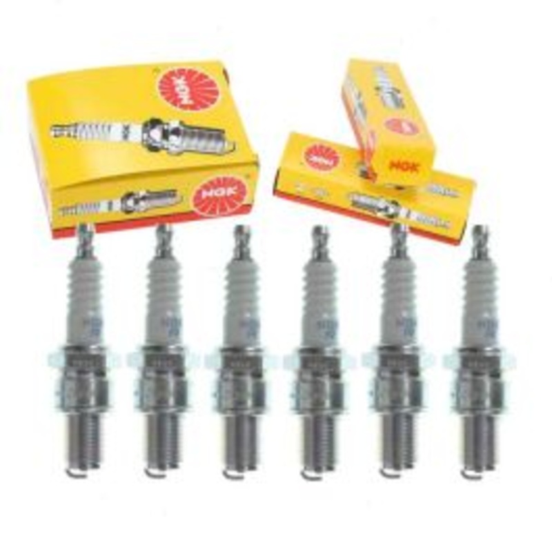 6 pc NGK Standard Spark Plugs for 1966 GMC PB25 Series 4.8L L6