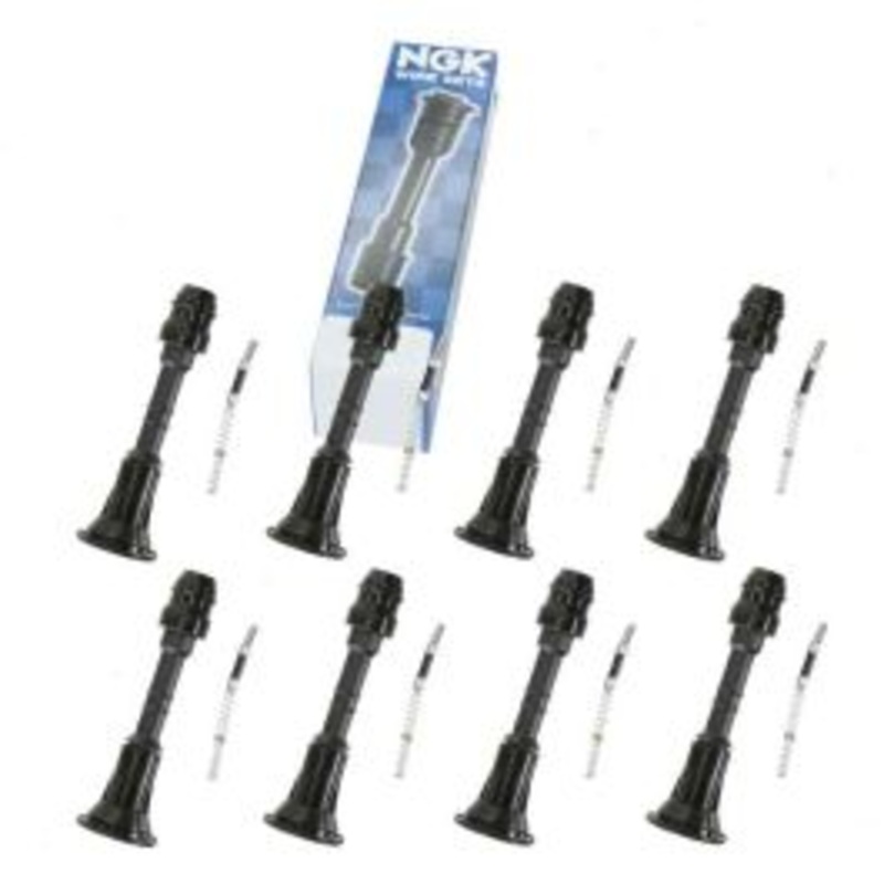 8 pc NGK Ignition Coil Boots for 2004-2010 Infiniti QX56 5.6L V8