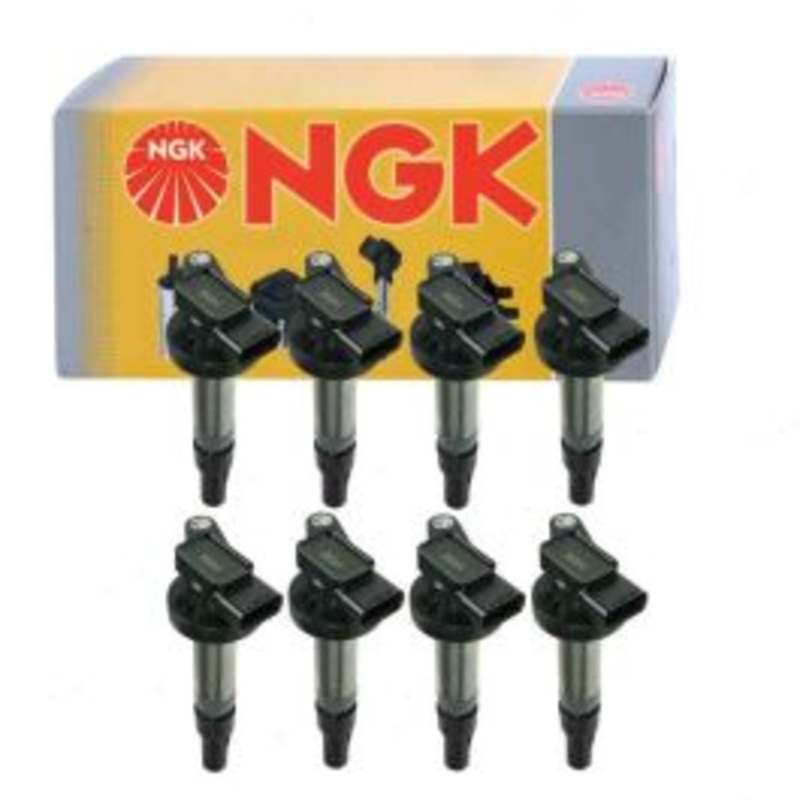 8 pc NGK Ignition Coils for 2004-2009 Jaguar Vanden Plas 4.2L V8