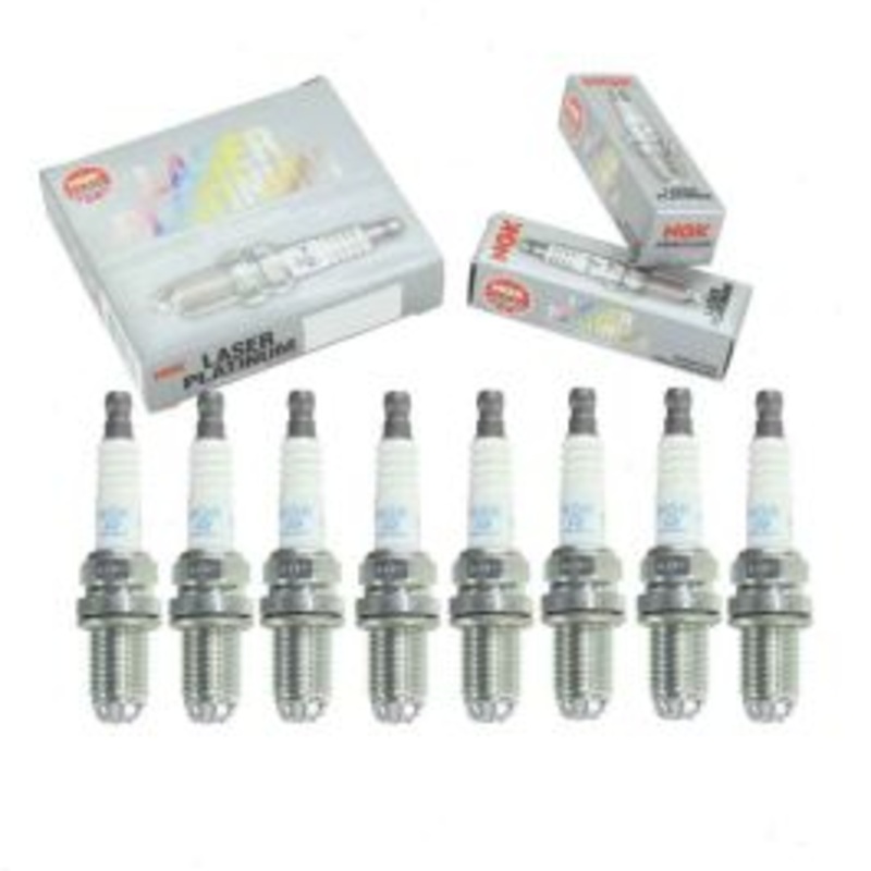 8 pc NGK Laser Platinum Spark Plugs for 2004-2005 BMW 645Ci 4.4L V8
