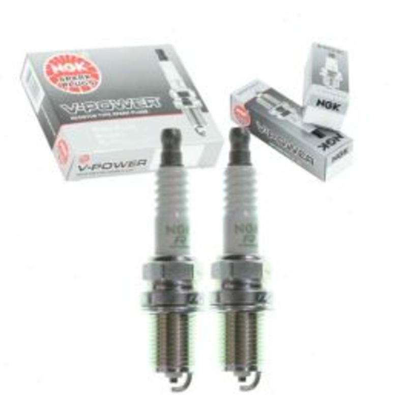2 pc NGK V-Power 6953 BKR5E-11 Spark Plugs