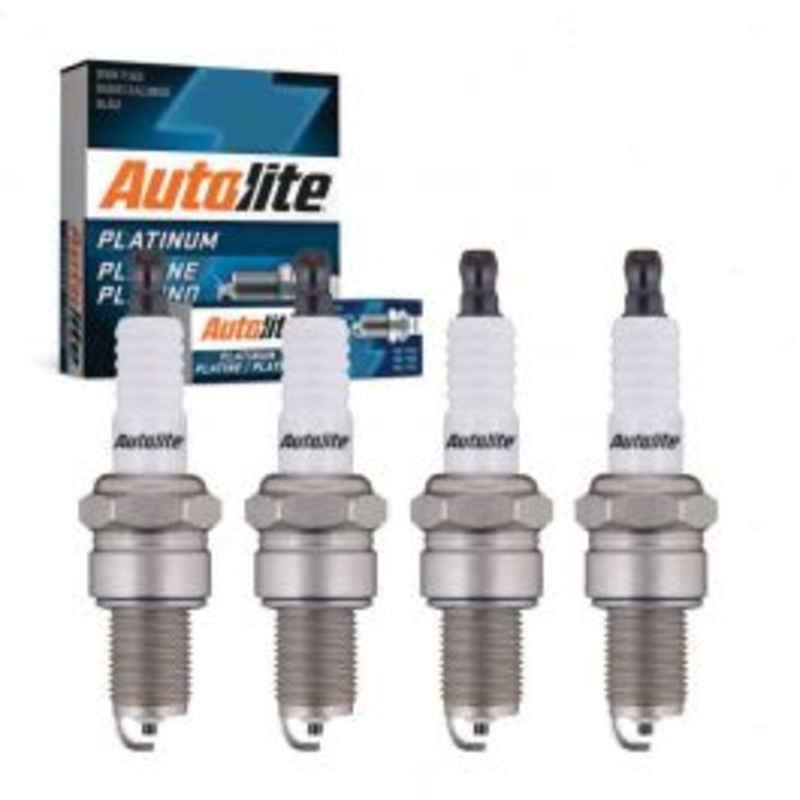 4 pc Autolite Platinum Spark Plug for 1983-1987 Dodge Ram 50 2.6L L4