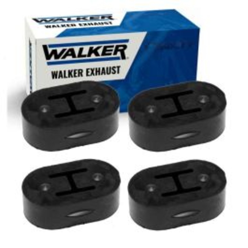 4 pc Walker Exhaust System Insulators for 1990-1994 Mazda Protege 1.8L L4