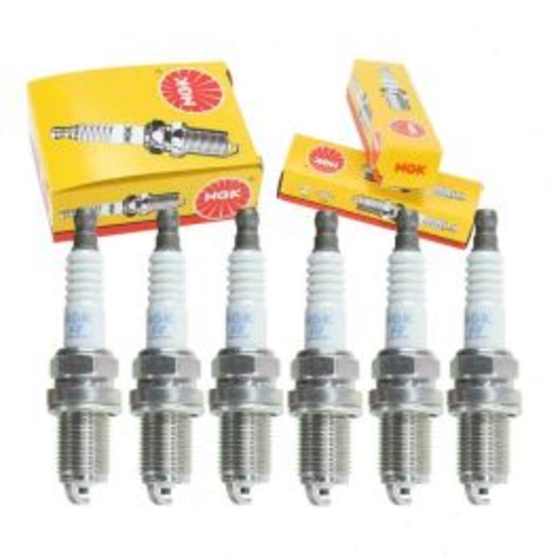 6 pc NGK Standard Spark Plugs for 2000-2004 Nissan Xterra 3.3L V6