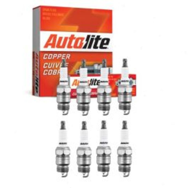 8 pc Autolite Copper Core Spark Plugs for 1955-1962 Mercury Monterey 4.8L 5.1L 6.0L V8