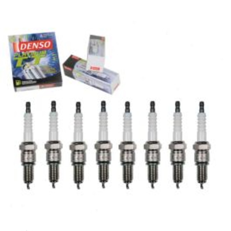 8 pc DENSO Platinum TT Spark Plugs for 1986-1987 Mercedes-Benz 560SEC 5.6L V8