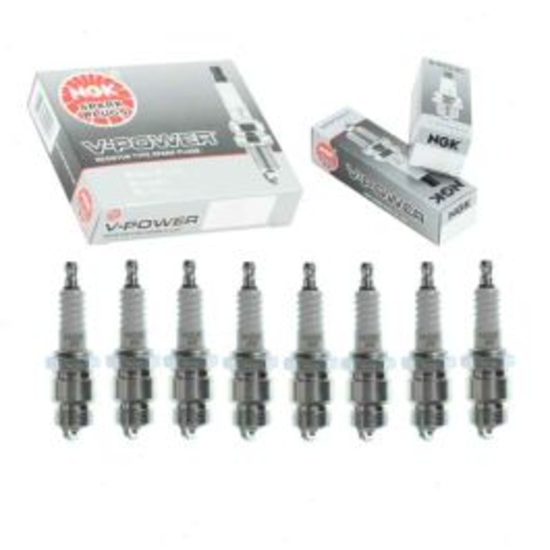 8 pc NGK V-Power Spark Plugs for 1963-1964 Ford Sprint 3.6L 4.3L V8