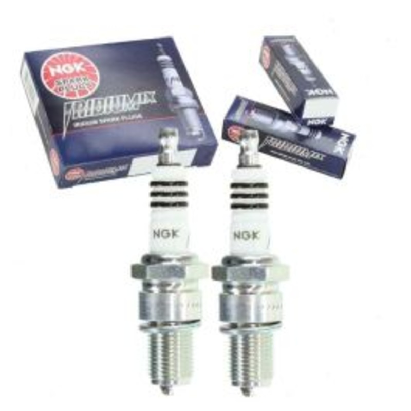 2 pc NGK Iridium IX 6664 BR7EIX Spark Plugs