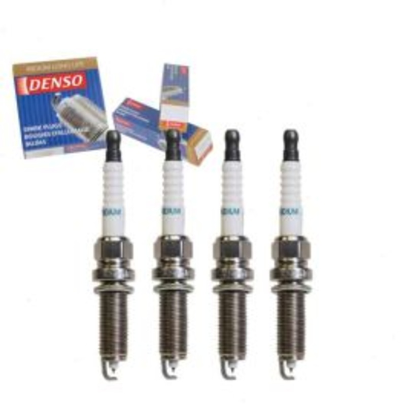 4 pc DENSO Iridium Long Life Spark Plugs for 2012-2015 Toyota Prius V 1.8L L4