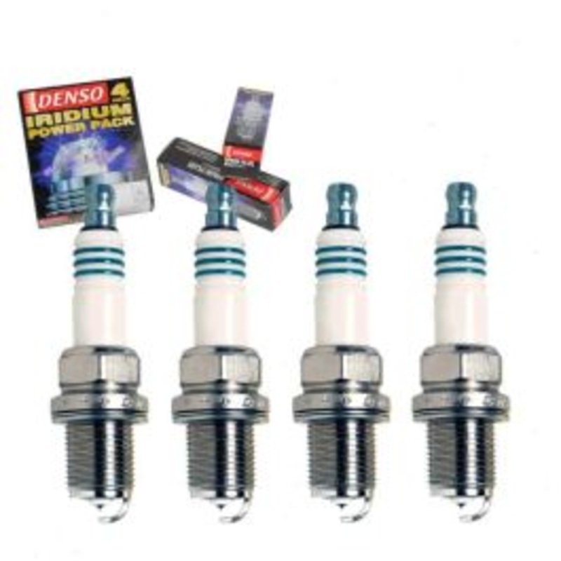 4 pc DENSO Iridium Power Spark Plugs for 1987-1989 Nissan Pulsar NX 1.6L 1.8L L4