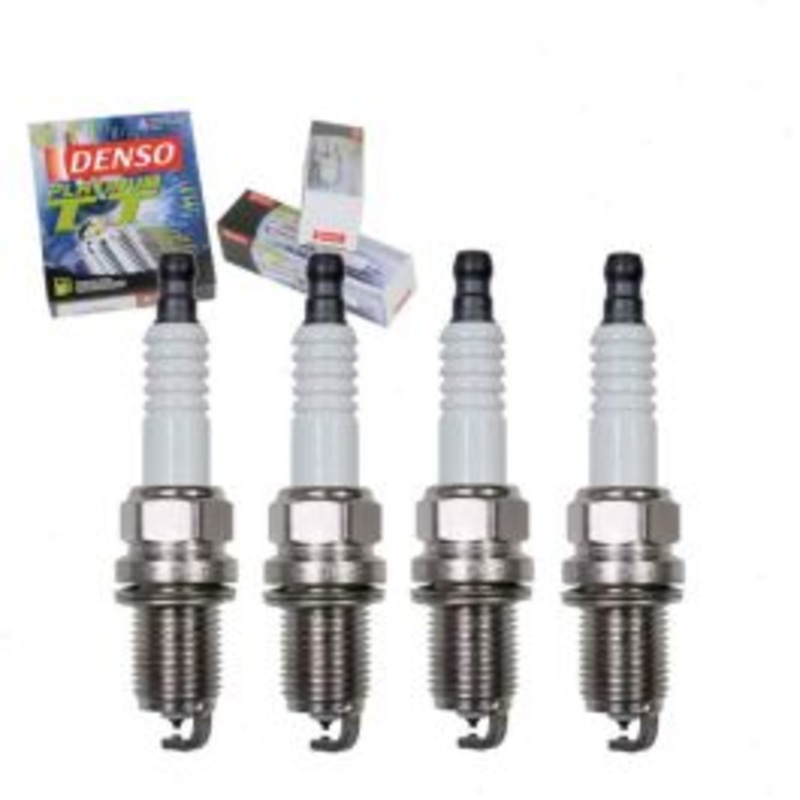 4 pc DENSO Platinum TT Spark Plugs for 2005-2008 Suzuki Reno 2.0L L4