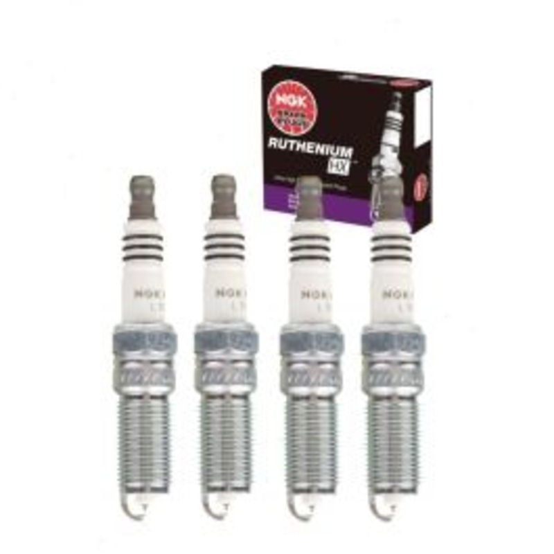 4 pc NGK Ruthenium HX Spark Plugs for 2013-2020 Ford Fusion 1.6L 2.0L L4