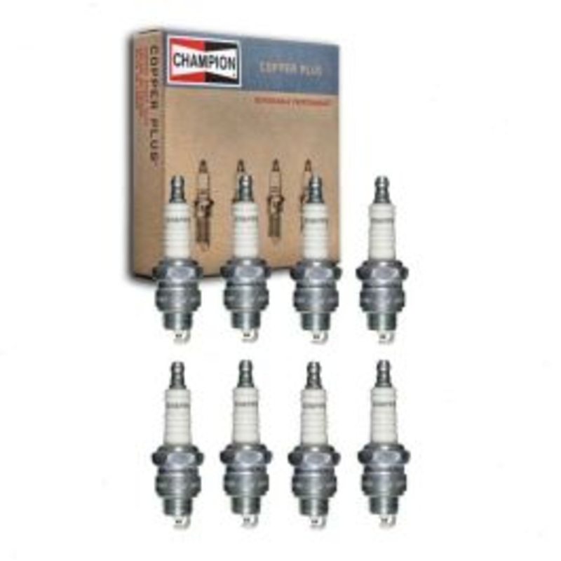 8 pc Champion Copper Plus Spark Plugs for 1966-1967 Fargo D200 Panel Delivery 5.2L 6.3L V8