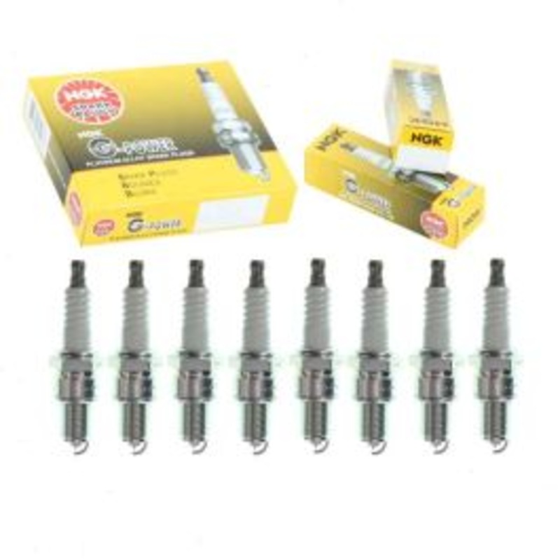 8 pc NGK G-Power Spark Plugs for 1972-1975 Jeep CJ6 5.0L V8