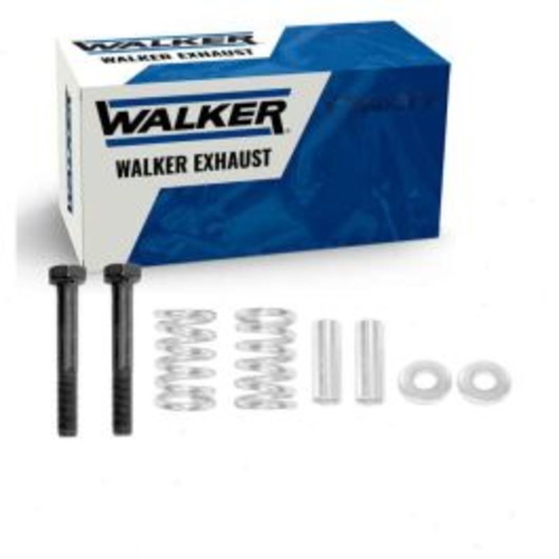 Walker Resonator Assm To Muffler Assm Exhaust Bolt & Spring for 2001-2005 Lexus IS300 3.0L L6
