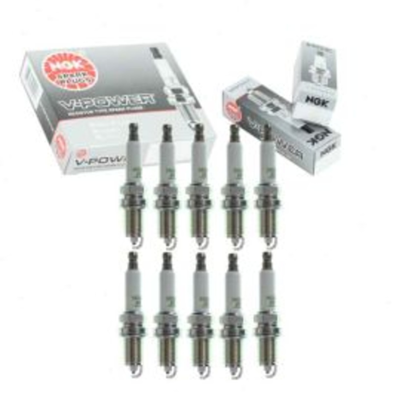 10 pc NGK V-Power 90318 ZFR6U-9 Spark Plugs