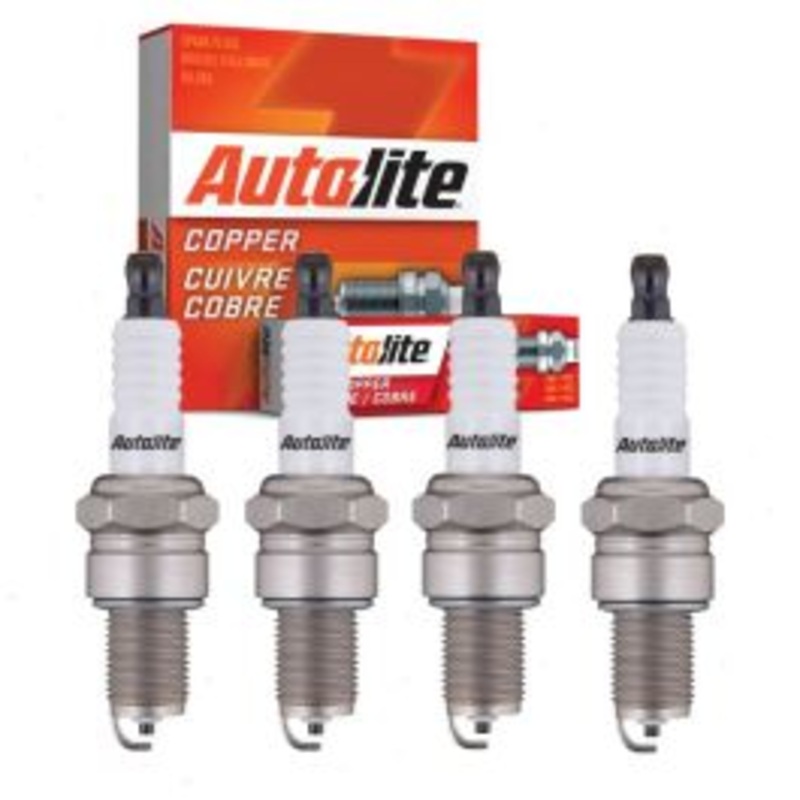 4 pc Autolite Copper Core Spark Plugs for 1989-1994 Mitsubishi Galant