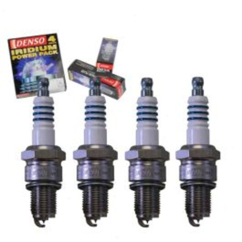 4 pc DENSO Iridium Power Spark Plugs for 1989-1991 Isuzu Trooper 2.6L L4