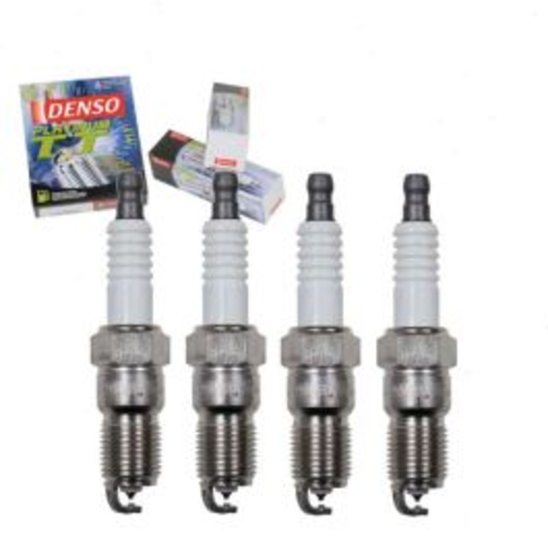 4 pc DENSO Platinum TT Spark Plugs for 1998-2001 Mazda B2500 2.5L L4