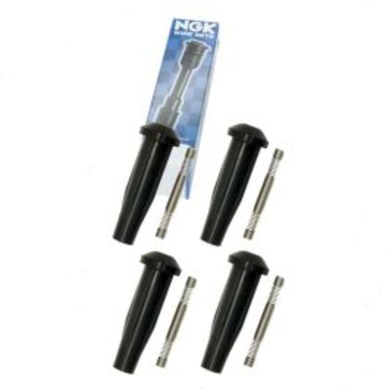 4 pc NGK Ignition Coil Boots for 2005-2008 Ford Escape 2.3L L4