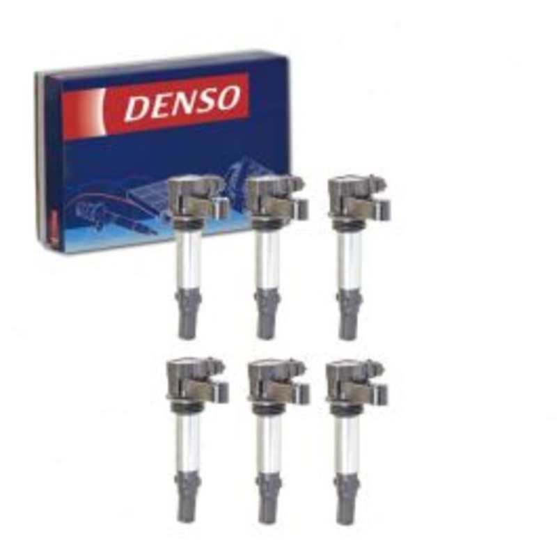 6 pc DENSO Direct Ignition Coils for 2004-2006 Buick Rendezvous 3.6L V6