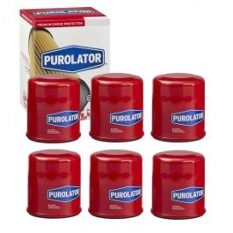 6 pc Purolator L14615 Engine Oil Filters