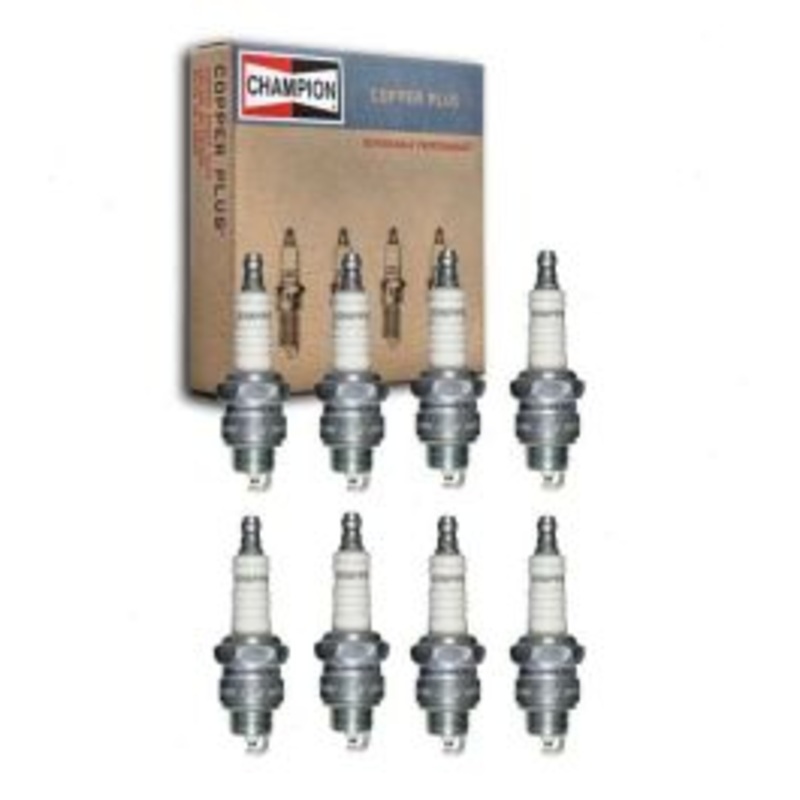 8 pc Champion Copper Plus Spark Plugs for 1957-1958 Chevrolet Del Ray 4.3L 4.6L 5.7L V8