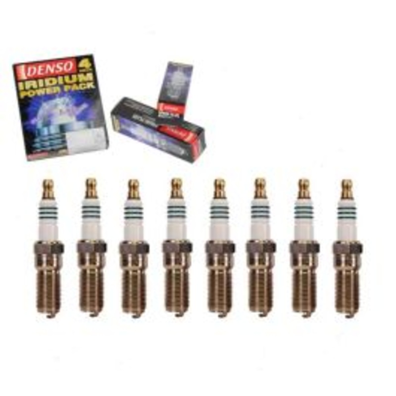8 pc DENSO Iridium Power 5341 ITV24 Spark Plugs