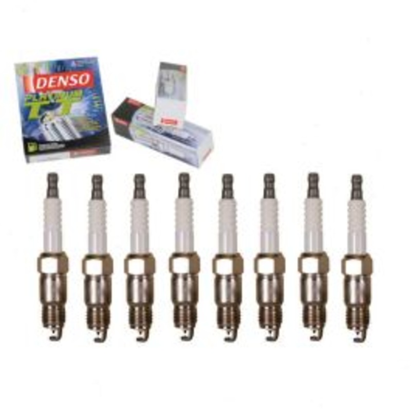 8 pc DENSO Platinum TT Spark Plugs for 1989-1991 Chevrolet V2500 Suburban 5.7L 7.4L V8