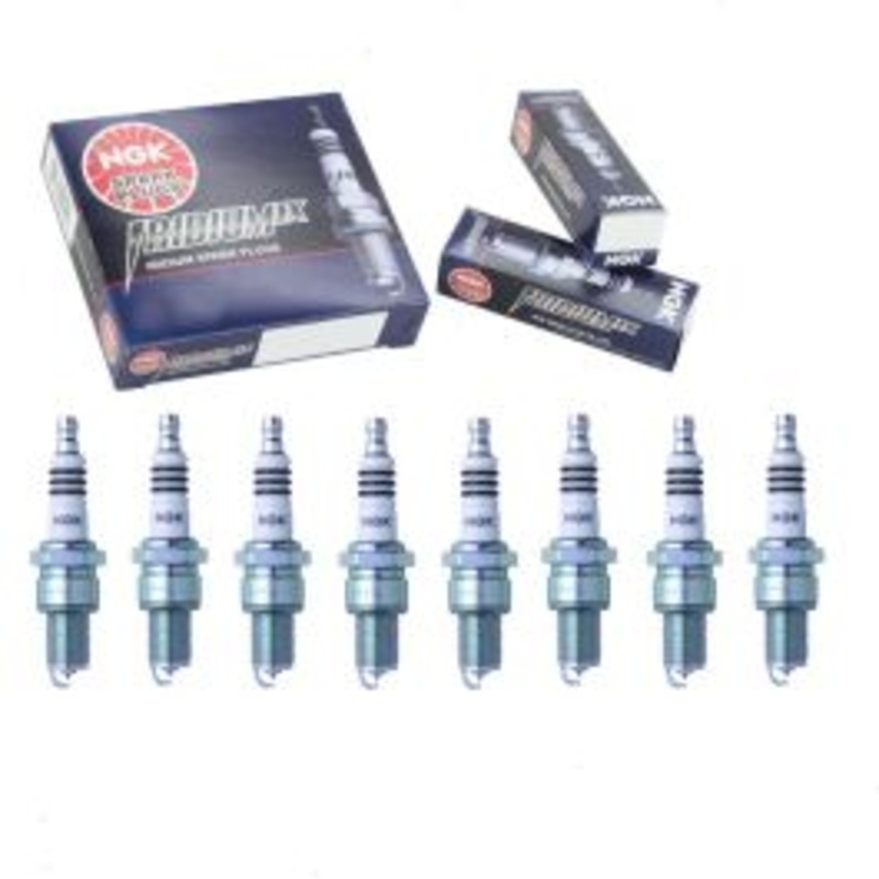 8 pc NGK Iridium IX Spark Plugs for 1968-1974 Cadillac Calais 7.7L V8