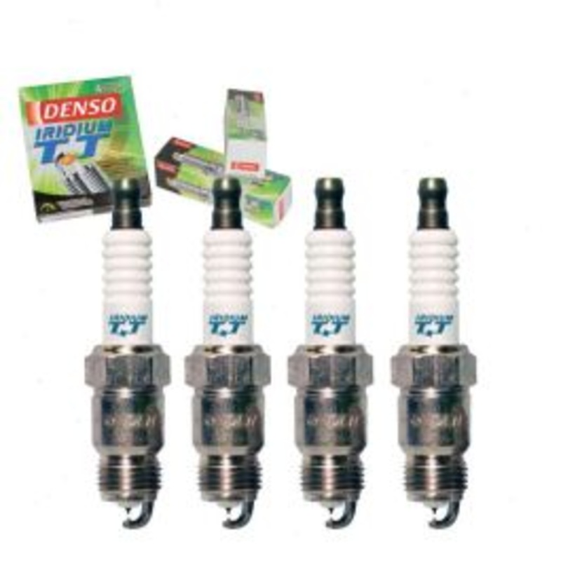 4 pc DENSO Iridium TT Spark Plugs for 1980 Chevrolet Monza 2.5L L4