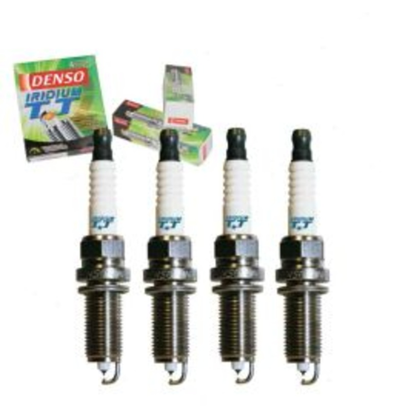 4 pc DENSO Iridium TT Spark Plugs for 2015-2016 Acura TLX 2.4L L4