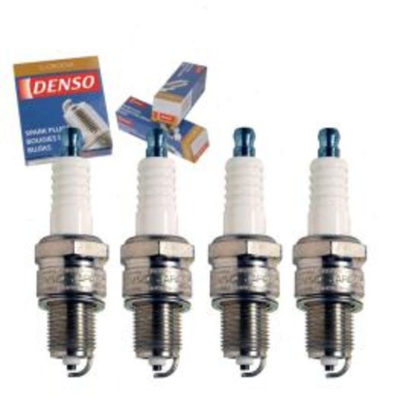 4 pc DENSO Standard U-Groove Spark Plugs for 1968-1981 MG MGB 1.8L L4