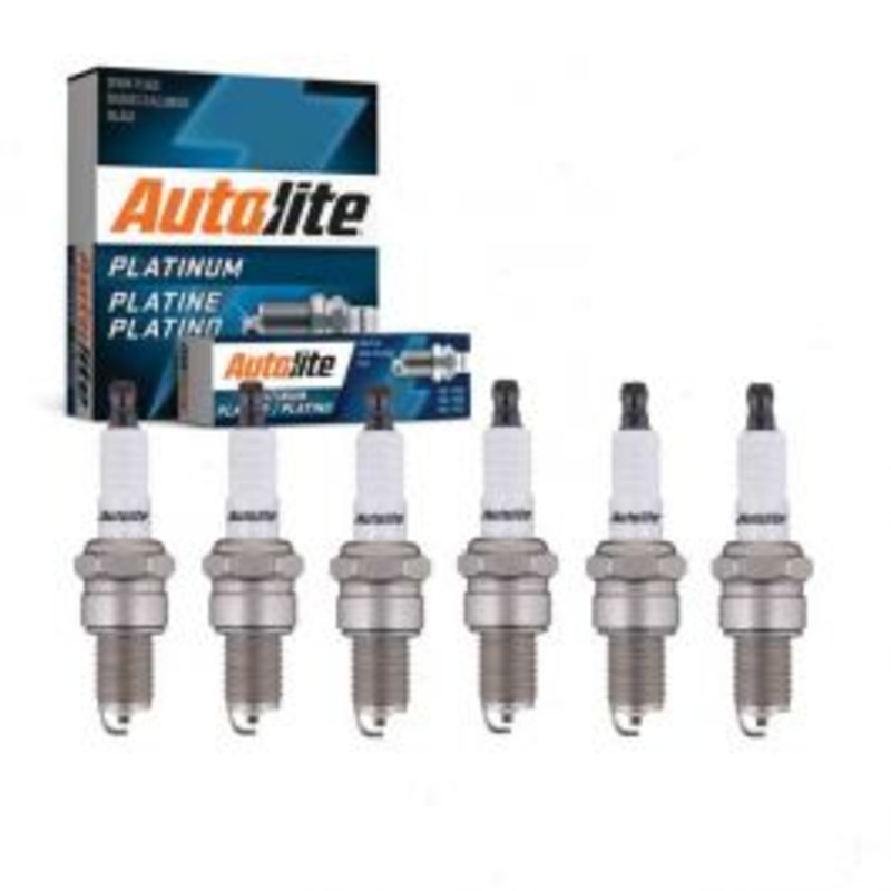 6 pc Autolite Platinum Spark Plug for 1989-2000 Dodge Caravan 3.0L V6