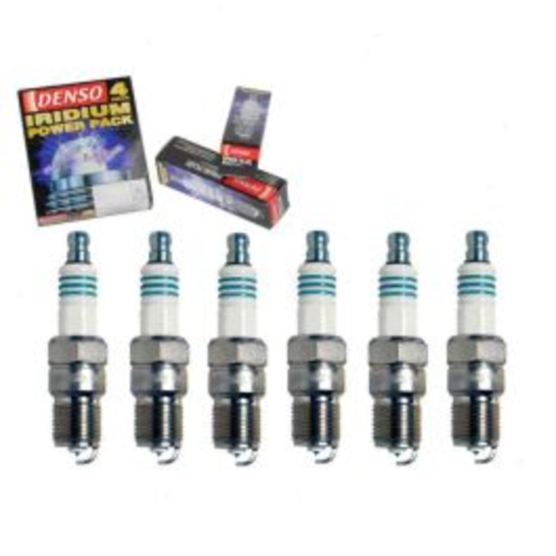 6 pc DENSO Iridium Power Spark Plugs for 1982-2002 Mercury Cougar 2.5L 3.8L V6
