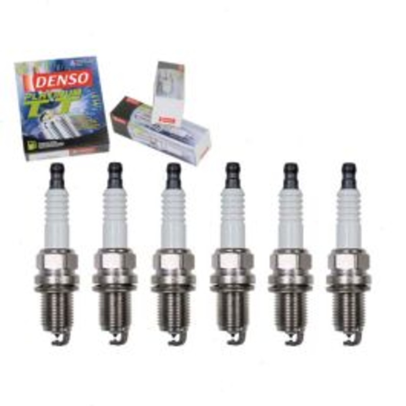 6 pc DENSO Platinum TT Spark Plugs for 2003-2005 BMW Z4 2.5L 3.0L L6