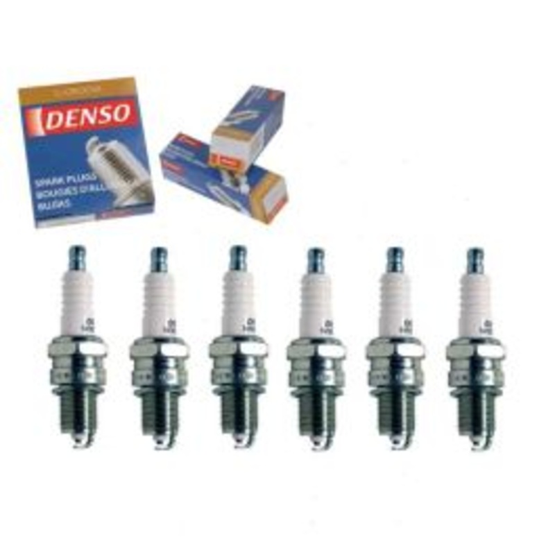 6 pc DENSO Standard U-Groove Spark Plugs for 1961-1962 Dodge Lancer 3.7L L6
