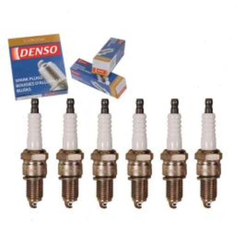 6 pc DENSO Standard U-Groove Spark Plugs for 1970 American Motors Hornet 3.3L L6